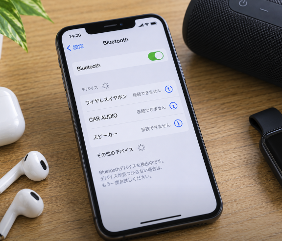 Bluetoothが使えない…スマホ修理前に確認したいポイント